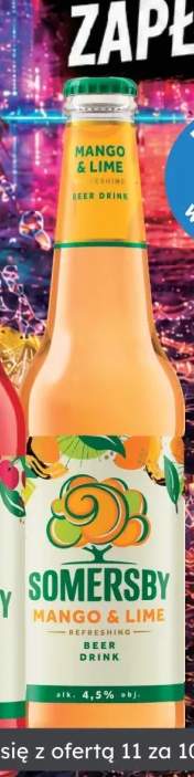 Piwo Somersby Mango & Lime