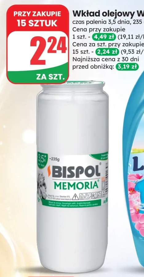 Wkład olejowy WO4 Bispol Memoria