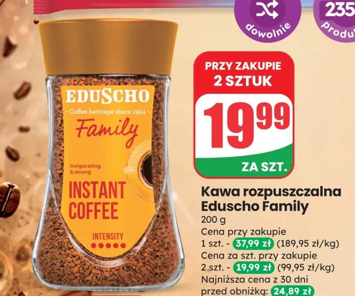 Kawa rozpuszczalna Eduscho Family