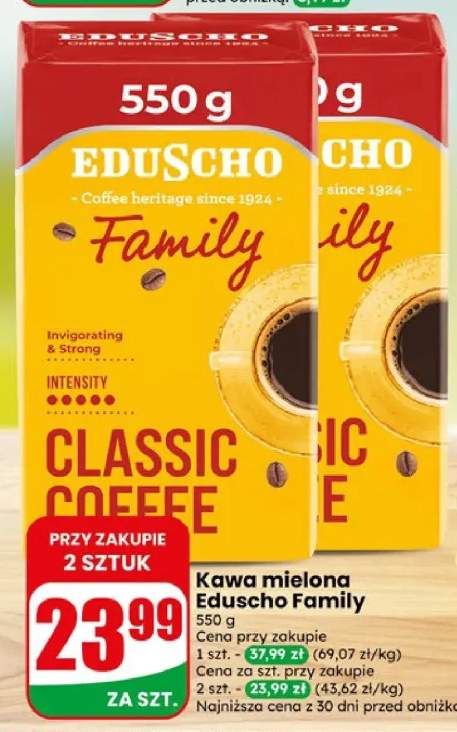 Kawa mielona Eduscho Family