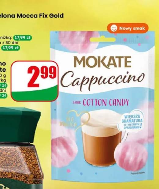 Kawa cappuccino Mokate Cotton Candy