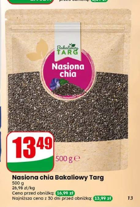 Nasiona chia Bakaliowy Targ