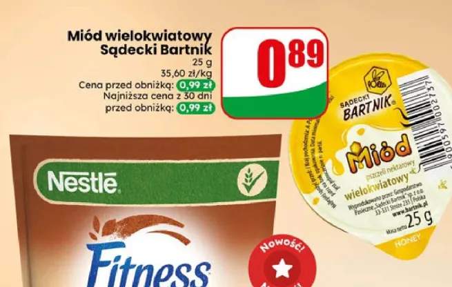 Miód wielokwiatowy Sądecki Bartnik