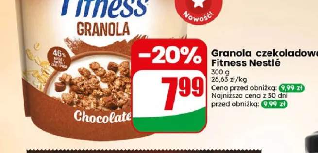 Granola czekoladowa Fitness Nestlé