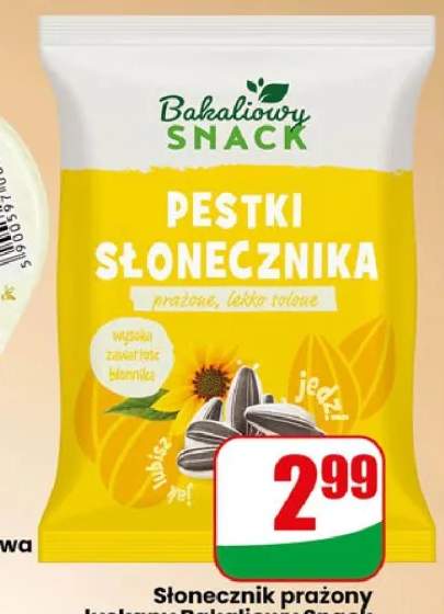 Słonecznik prażony łuskany Bakaliowy Snack