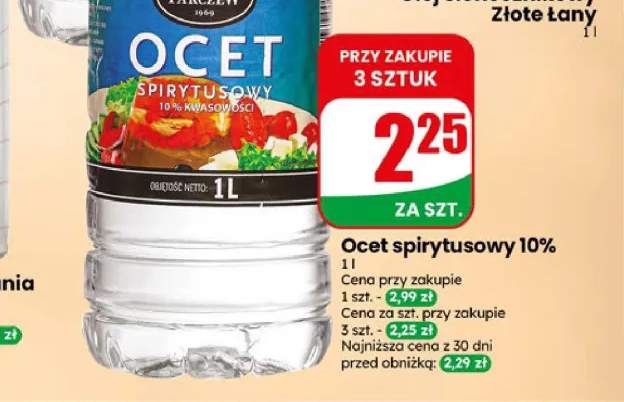 Ocet spirytusowy 10% Parczew