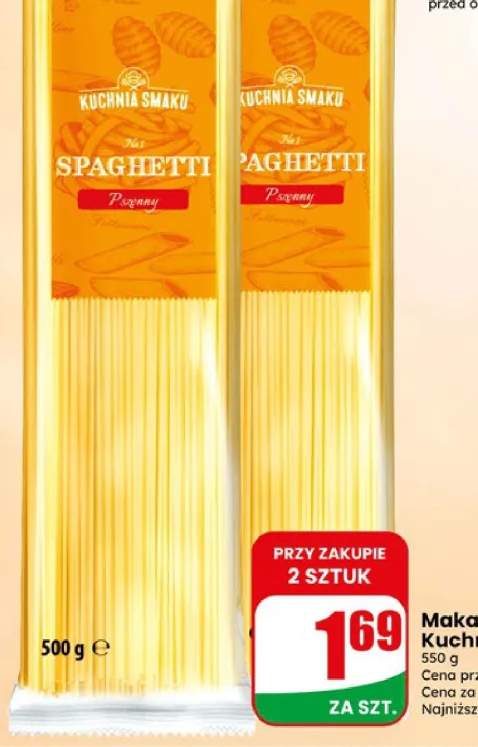 Makaron pszenny spaghetti Kuchnia Smaku