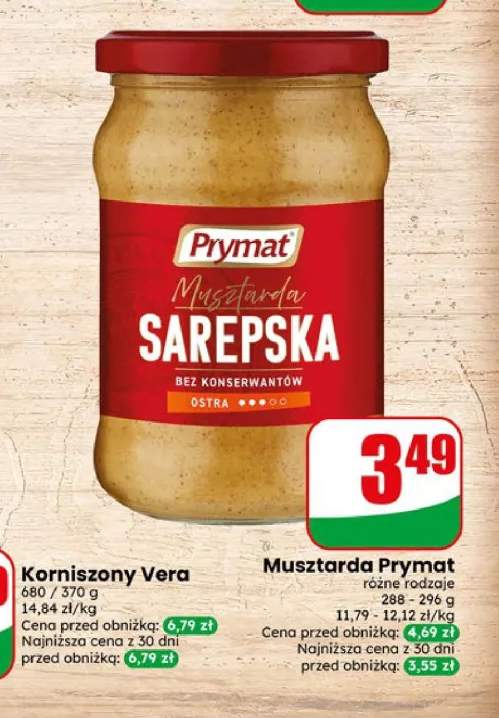 Musztarda sarepska Prymat