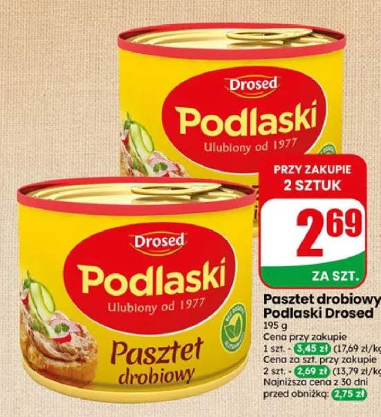 Pasztet drobiowy Podlaski Drosed