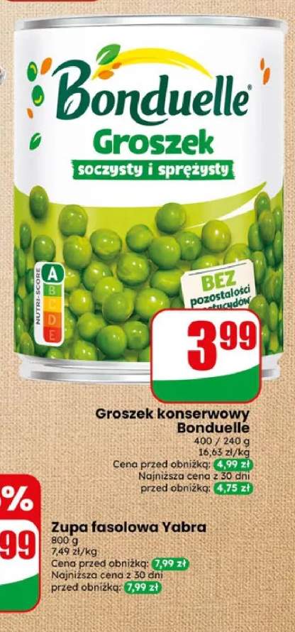Groszek konserwowy Bonduelle