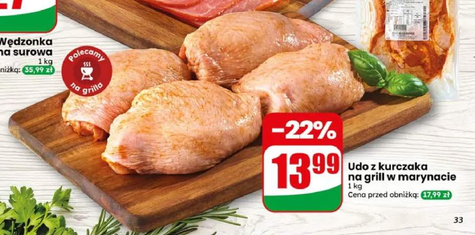 Udo z kurczaka na grill w marynacie Agro Rydzyna