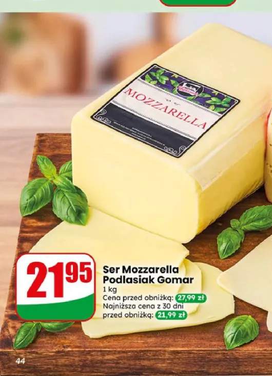 Ser Mozzarella Podlasiak Gomar