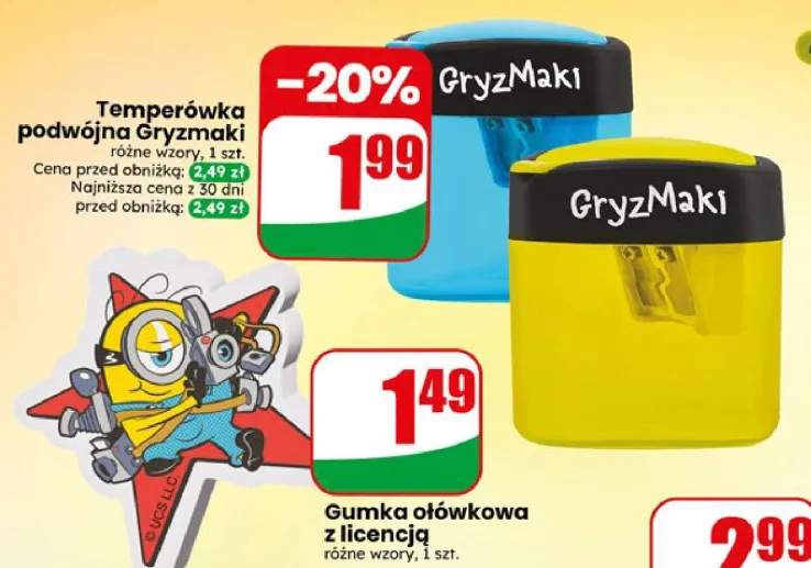 Temperówka podwójna Gryzmaki