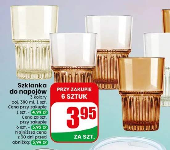 Szklanka do napojów 380 ml