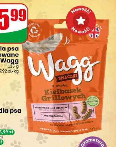 Przekąska dla psa kiełbaski grillowane Wagg