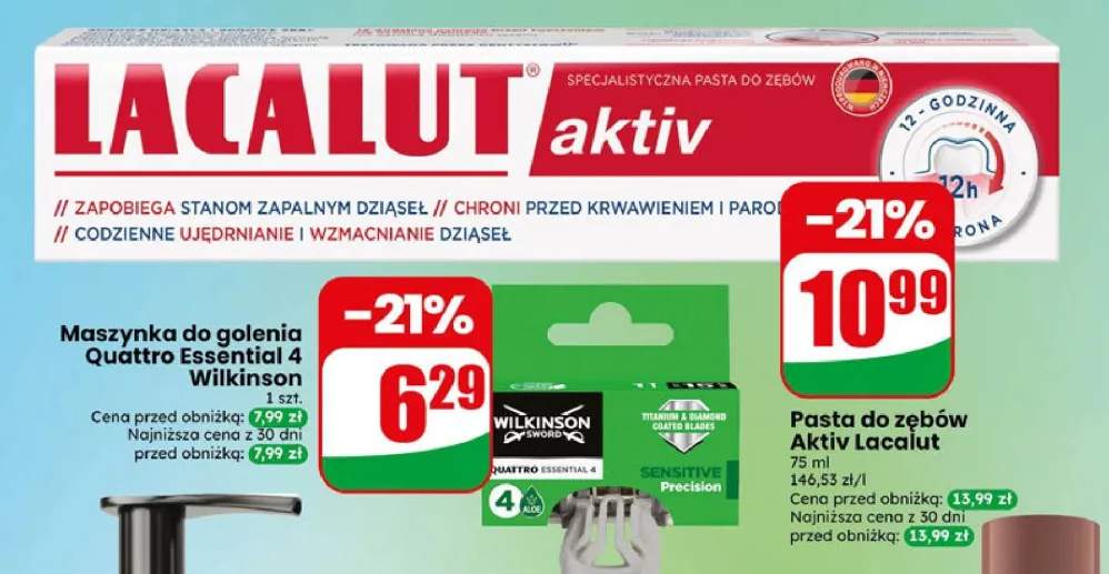 Pasta do zębów Lacalut Aktiv
