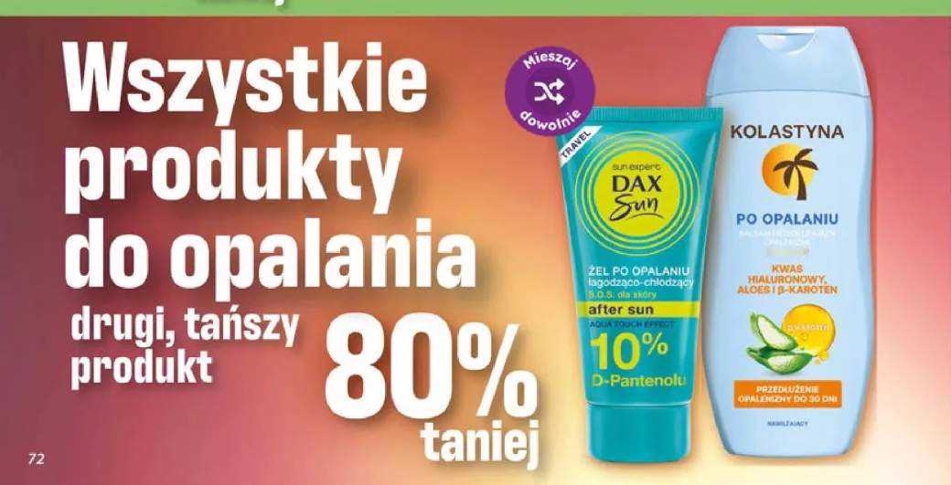 Żel po opalaniu Dax Sun łagodząco-chłodzący S.O.S. +2 warianty