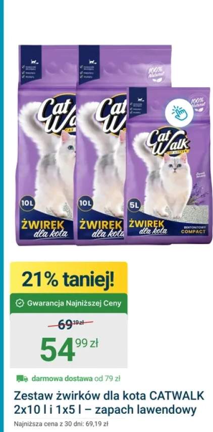 żwirek dla kotów