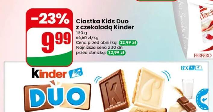 Ciastka Kinder Duo