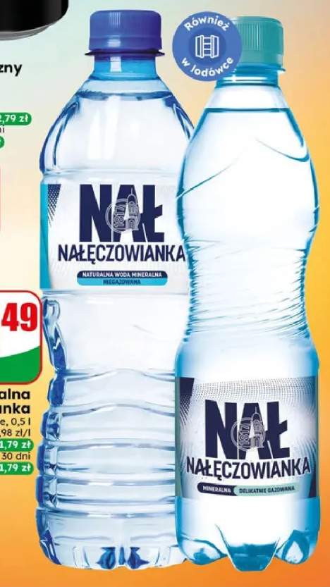 Woda mineralna Nałęczowianka niegazowana