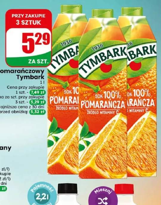 Sok pomarańczowy Tymbark