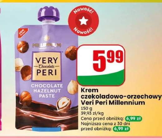 Krem czekoladowo-orzechowy Veri Peri Millennium