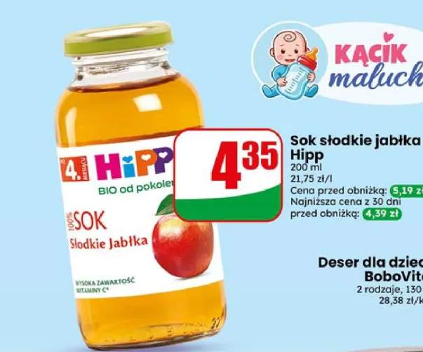 Sok słodkie jabłka Hipp