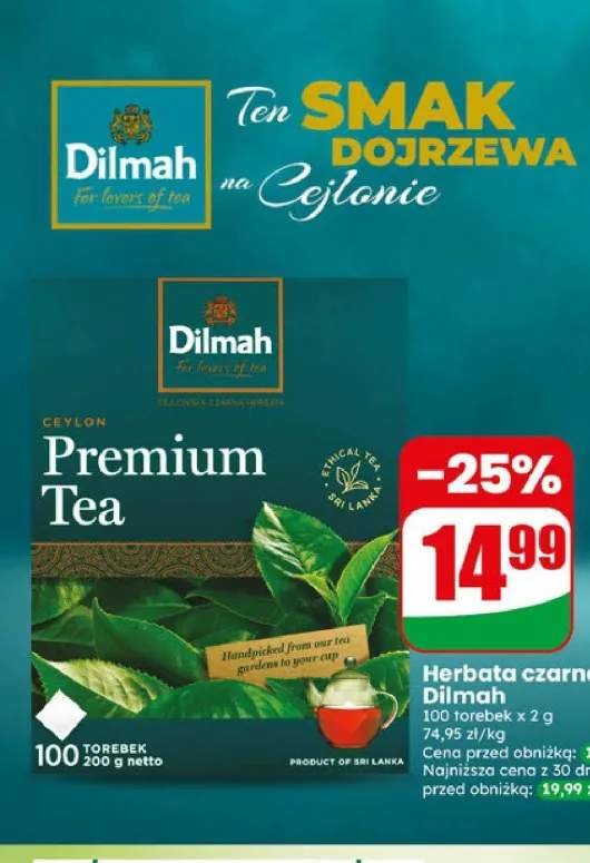 Herbata czarna Dilmah Premium Tea