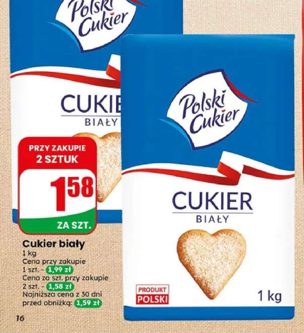 Cukier biały Polski Cukier