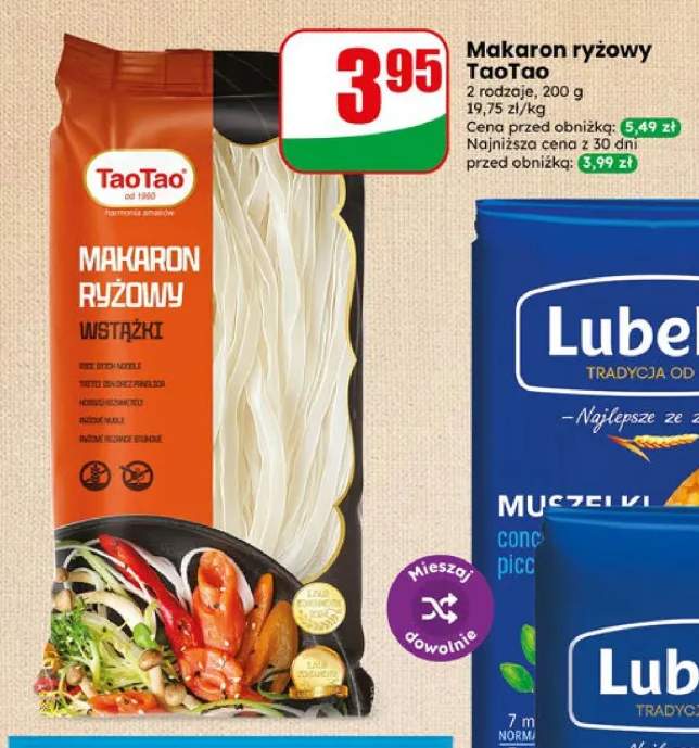 Makaron ryżowy wstążki TaoTao