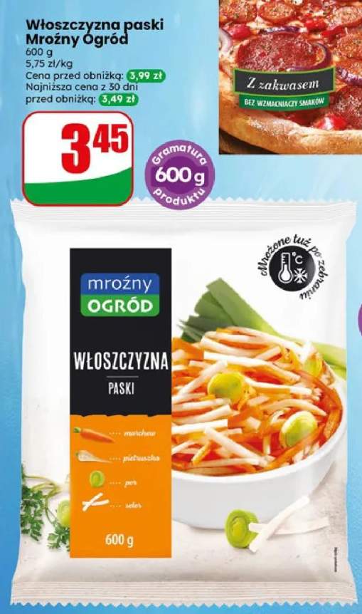 Włoszczyzna paski Mroźny Ogród