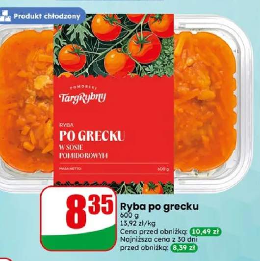 Ryba po grecku Targ Rybny