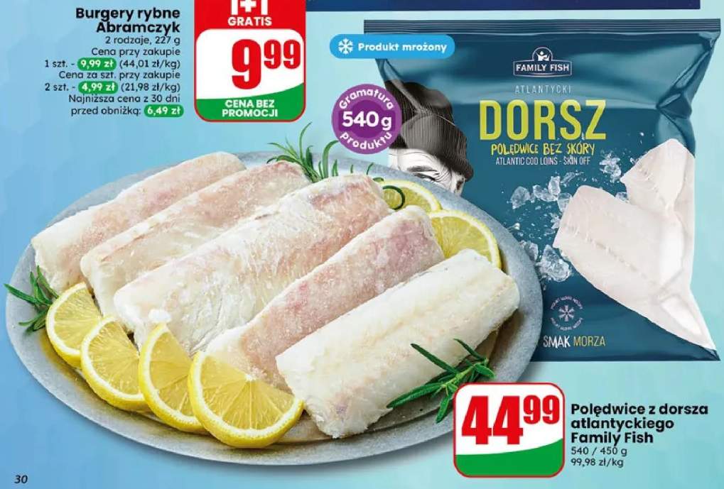 Polędwice z dorsza atlantyckiego Family Fish