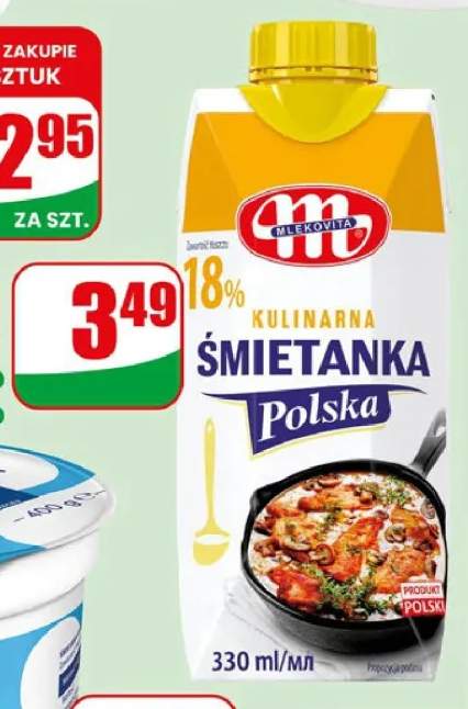 Śmietanka UHT 18% Kulinarna Polska Mlekovita