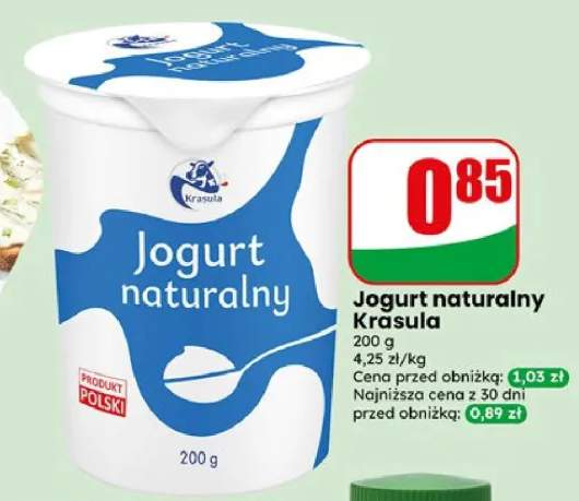 Jogurt naturalny Krasula