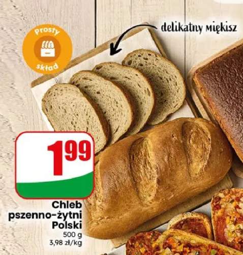 Chleb pszenno-żytni Polski