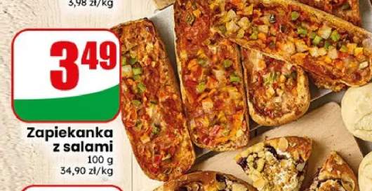 Zapiekanka z salami