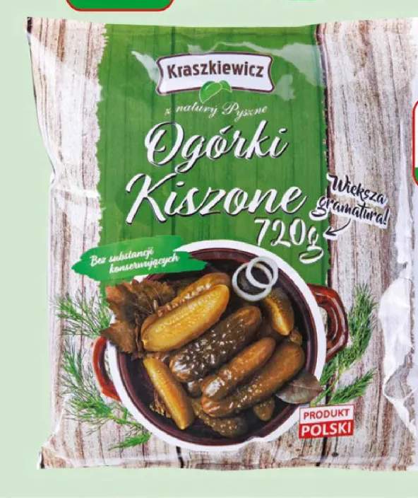 Ogórki kiszone Kraszkiewicz