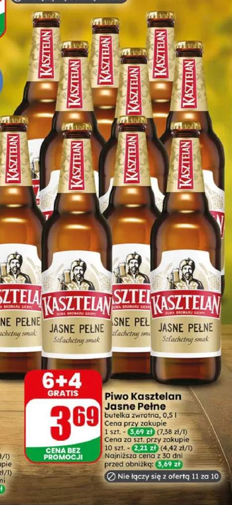 Piwo Kasztelan Jasne Pełne