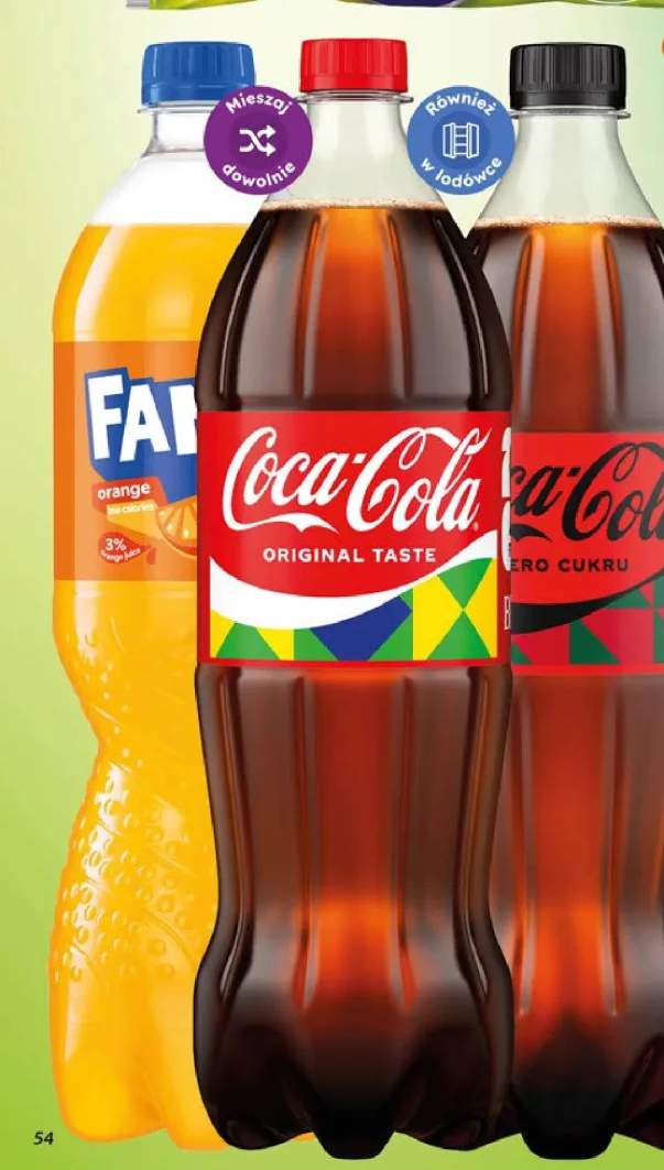 Napój gazowany Coca-Cola Zero Cukru +2 warianty