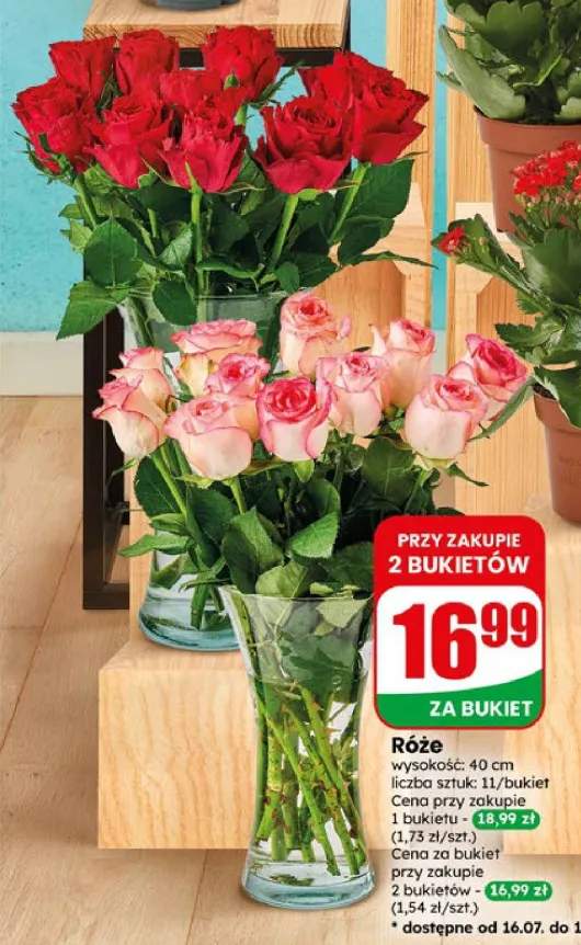 Róże cięte bukiet