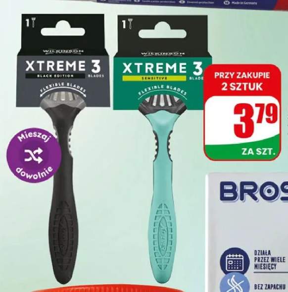Maszynka do golenia Wilkinson Xtreme 3 Sensitive +1 wariant