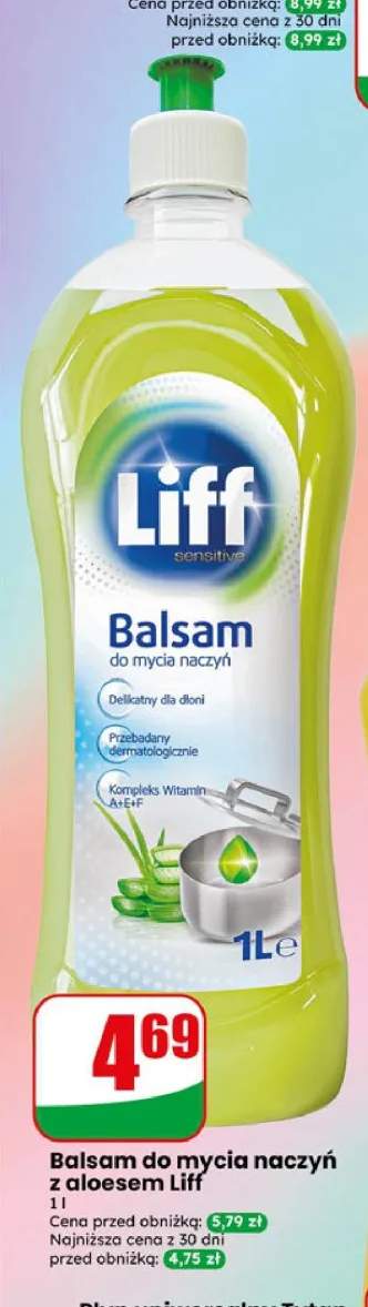 Balsam do mycia naczyń z aloesem Liff