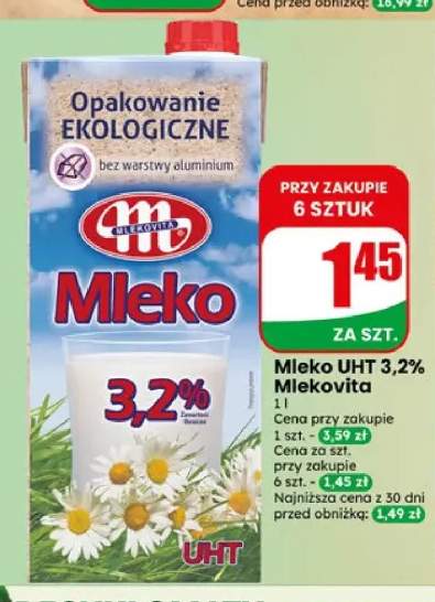 Mleko UHT 3,2% Mlekovita