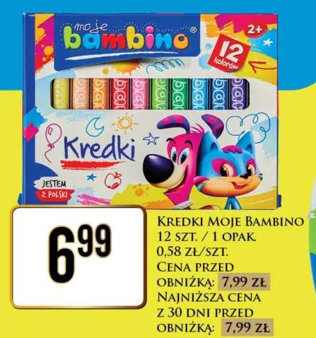 Kredki Moje Bambino
