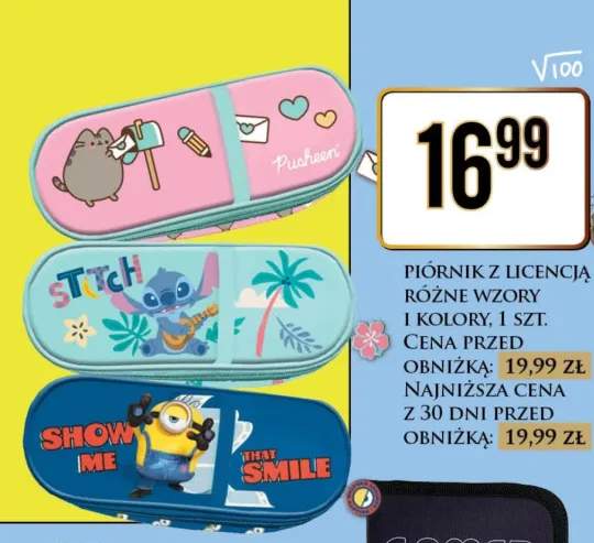 Piórnik z licencją