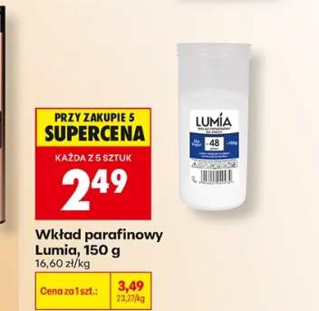 wkład parafinowy do znicza