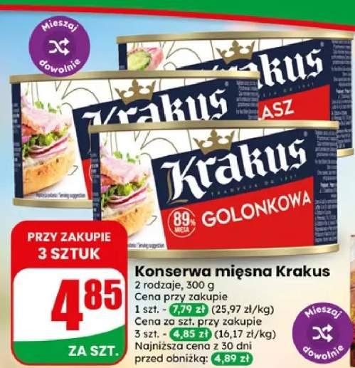 Konserwa mięsna Krakus Golonkowa +1 wariant