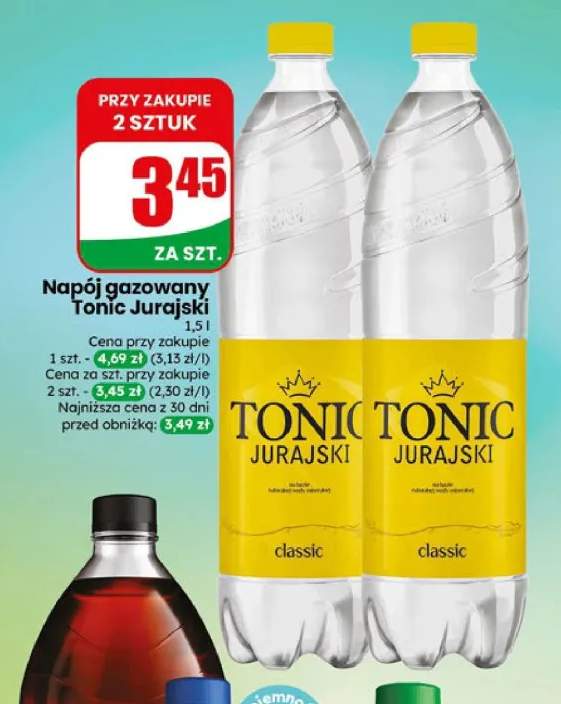 Napój gazowany Tonic Jurajski classic