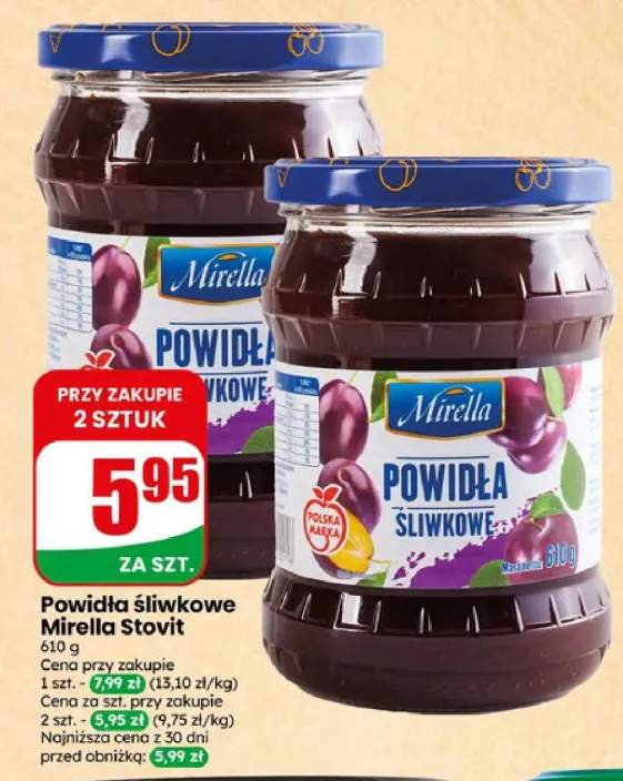 Powidła śliwkowe Mirella Stovit